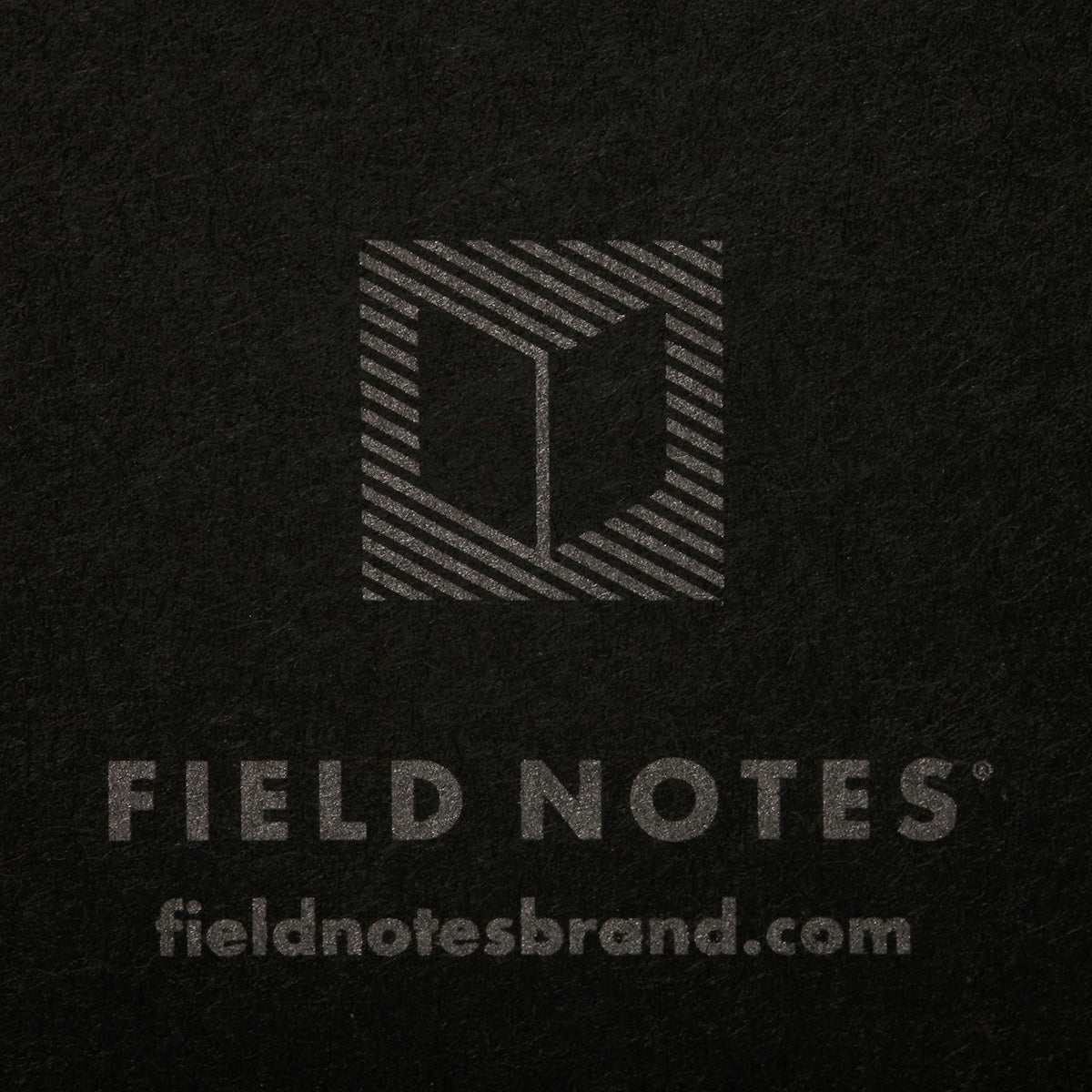 Field Notes Pitch Black Note Book 2-Pack, Ruled