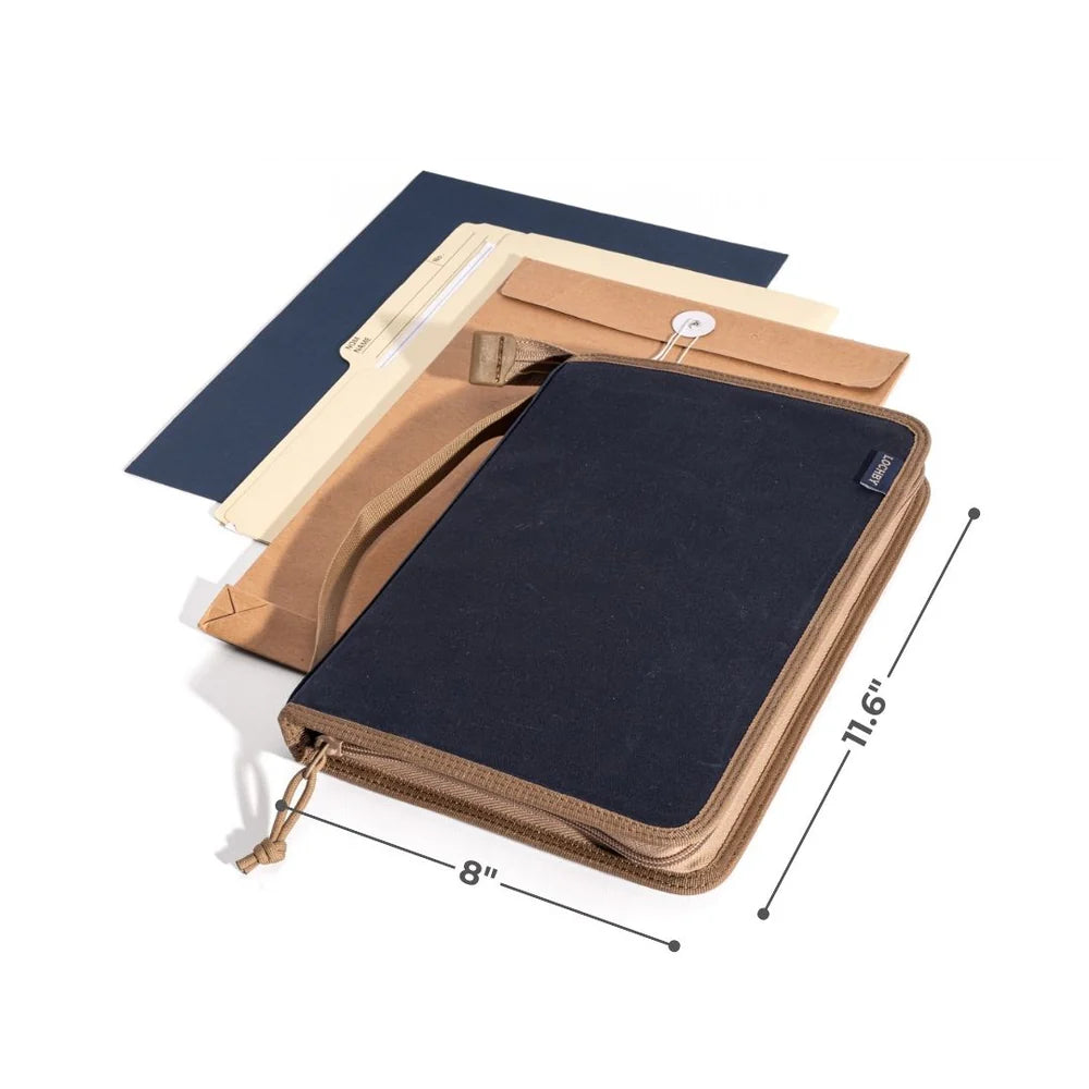 Lochby Field Folio B5, Navy Cream