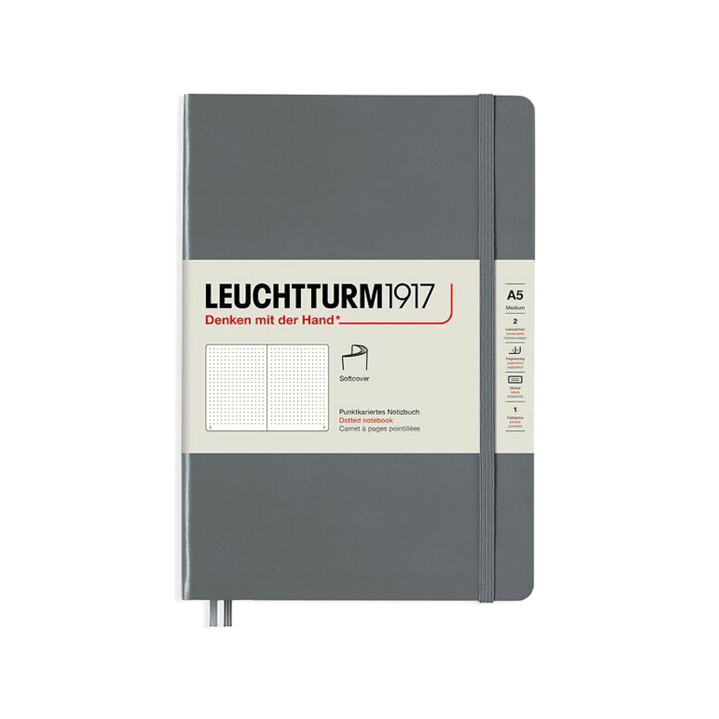 Leuchtturm1917 Notebook Dotted, A5 (Softcover)