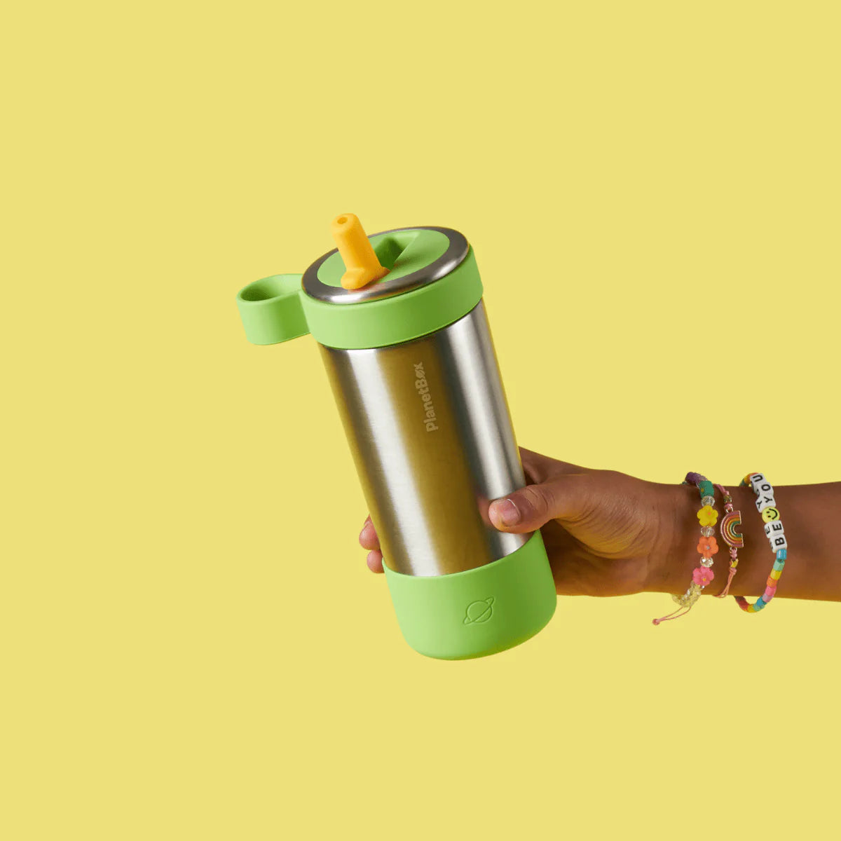 PlanetBox Glacier Water Bottle, Apple