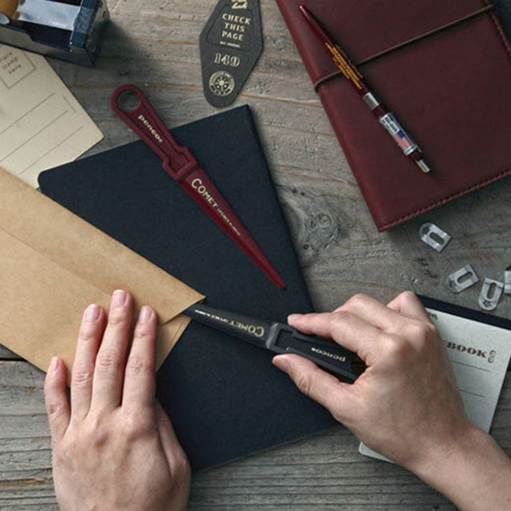 Hightide Penco Comet Letter Opener Black