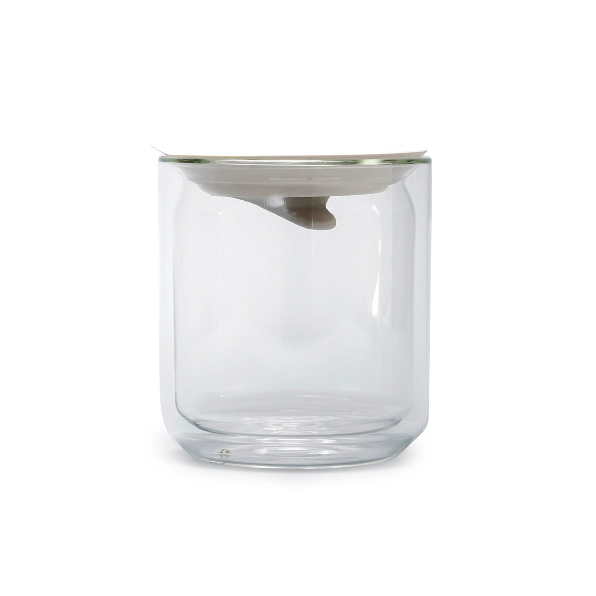 HMM Space Jar - Double wall glass container, Clear
