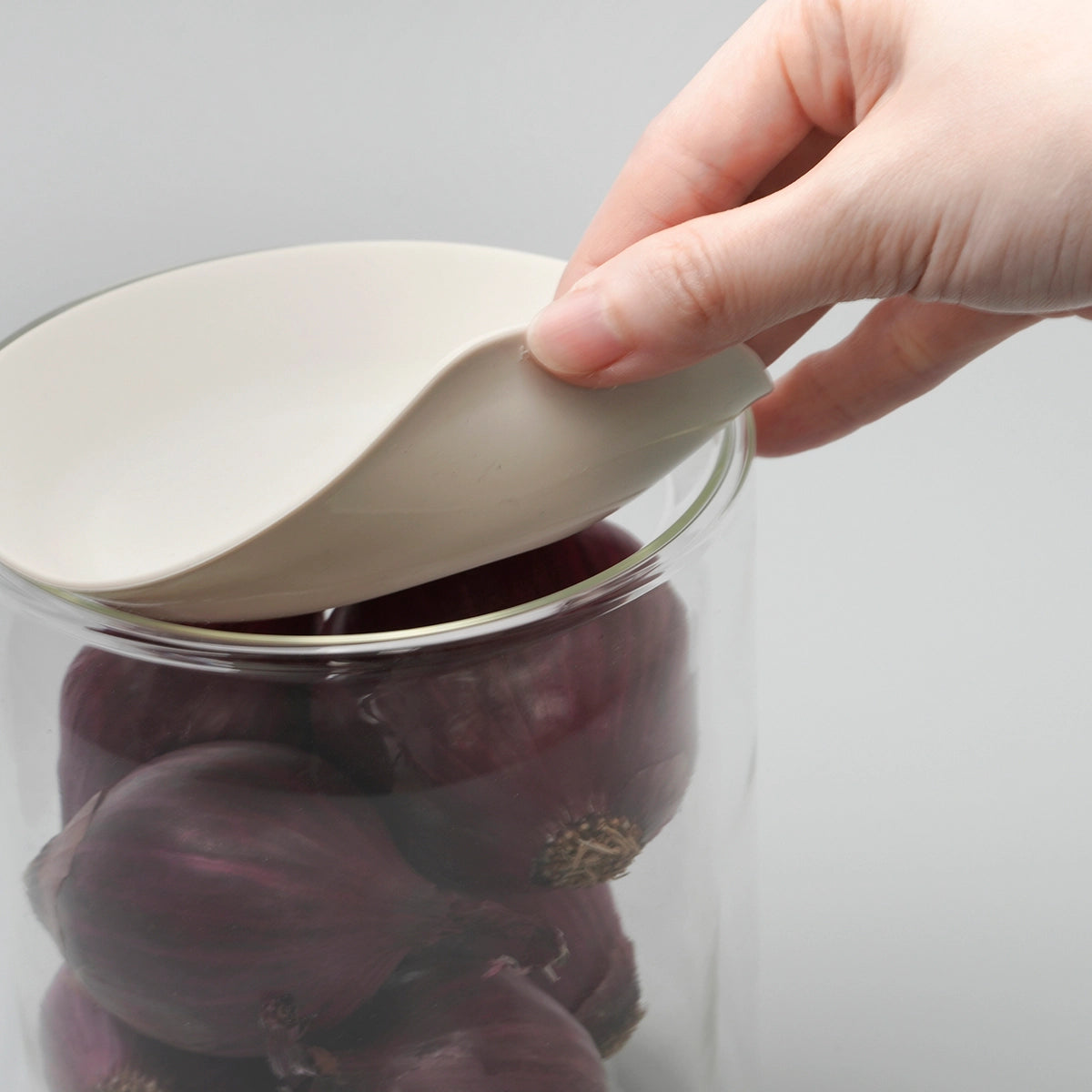 HMM Space Jar - Double wall glass container, Clear