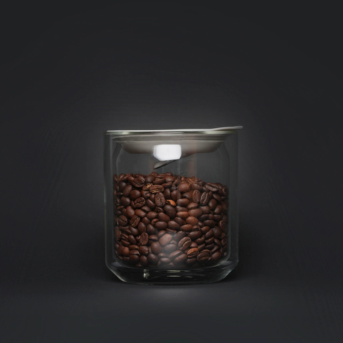 HMM Space Jar - Double wall glass container, Clear