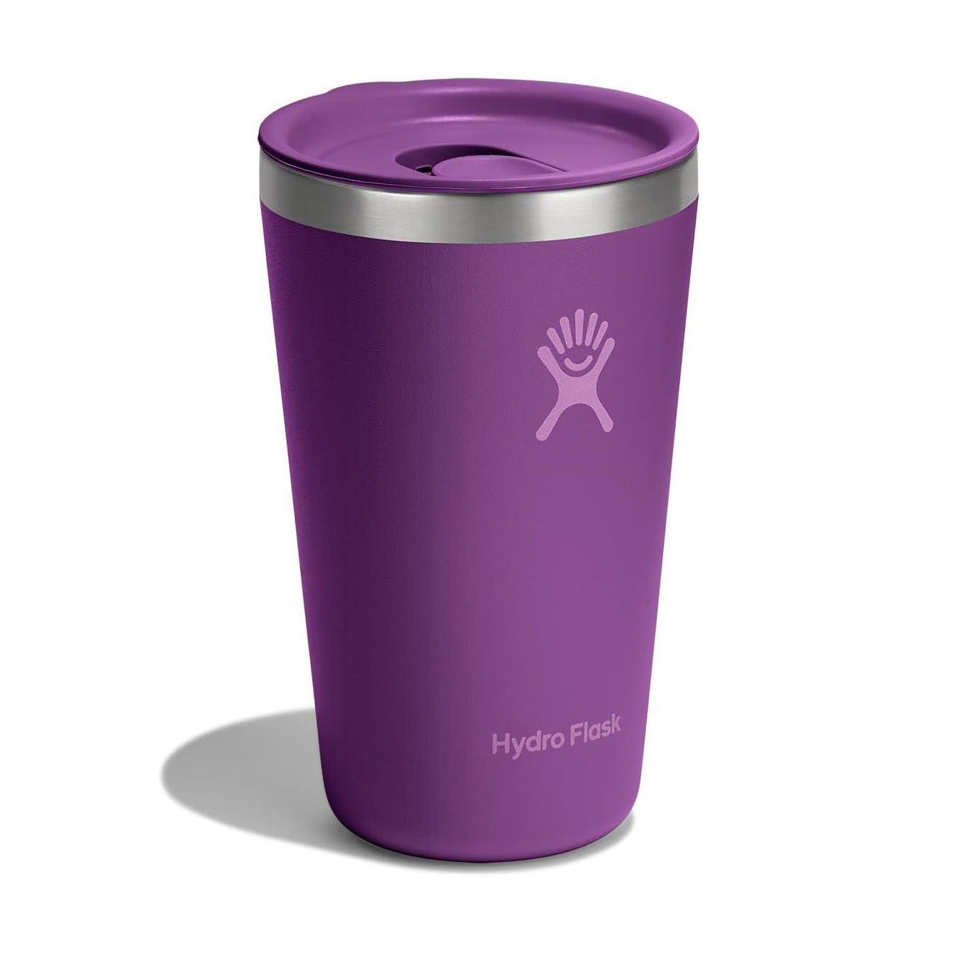 Hydro Flask All Around Tumbler Press-In Lid 16oz, Beachplum Purple