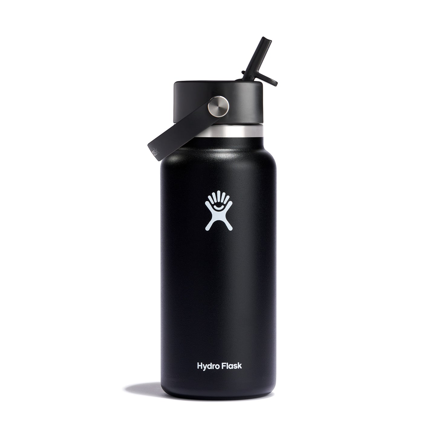 Hydro Flask Wide Mouth with Flex Straw Cap 32oz, Black