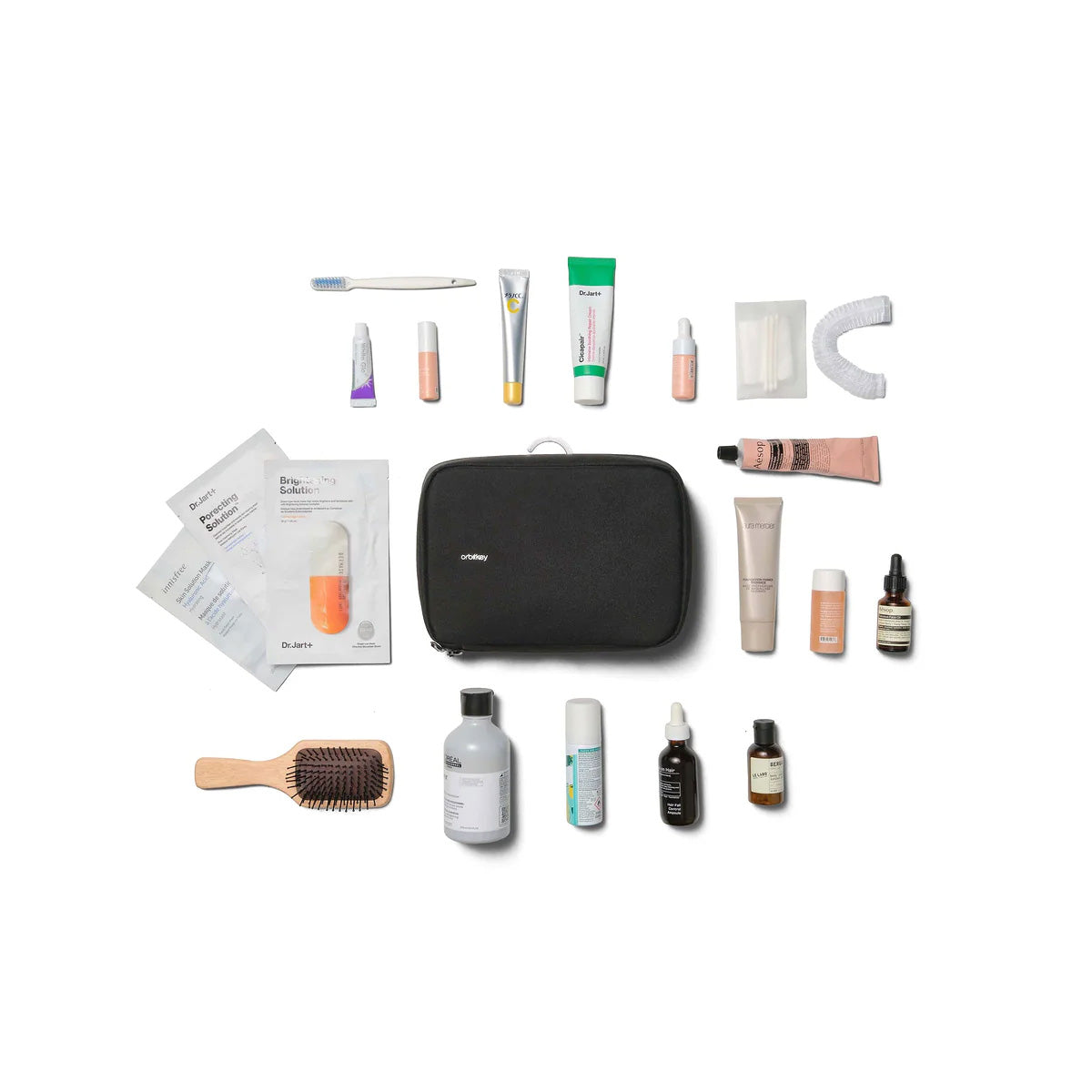 Orbitkey Hanging Toiletry Pouch, Black