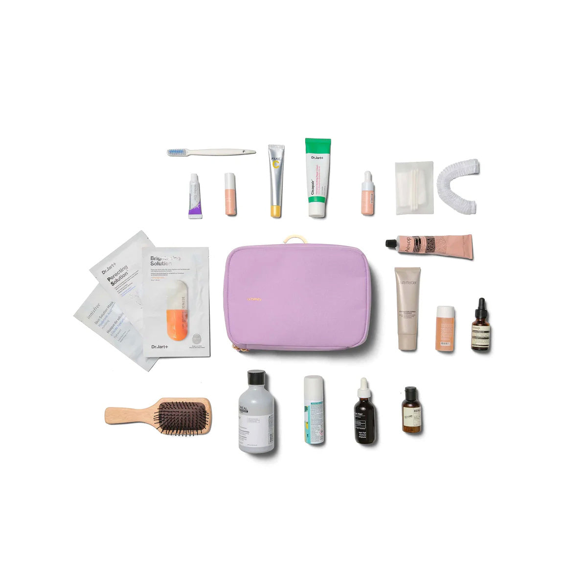 Orbitkey Hanging Toiletry Pouch, Lilac