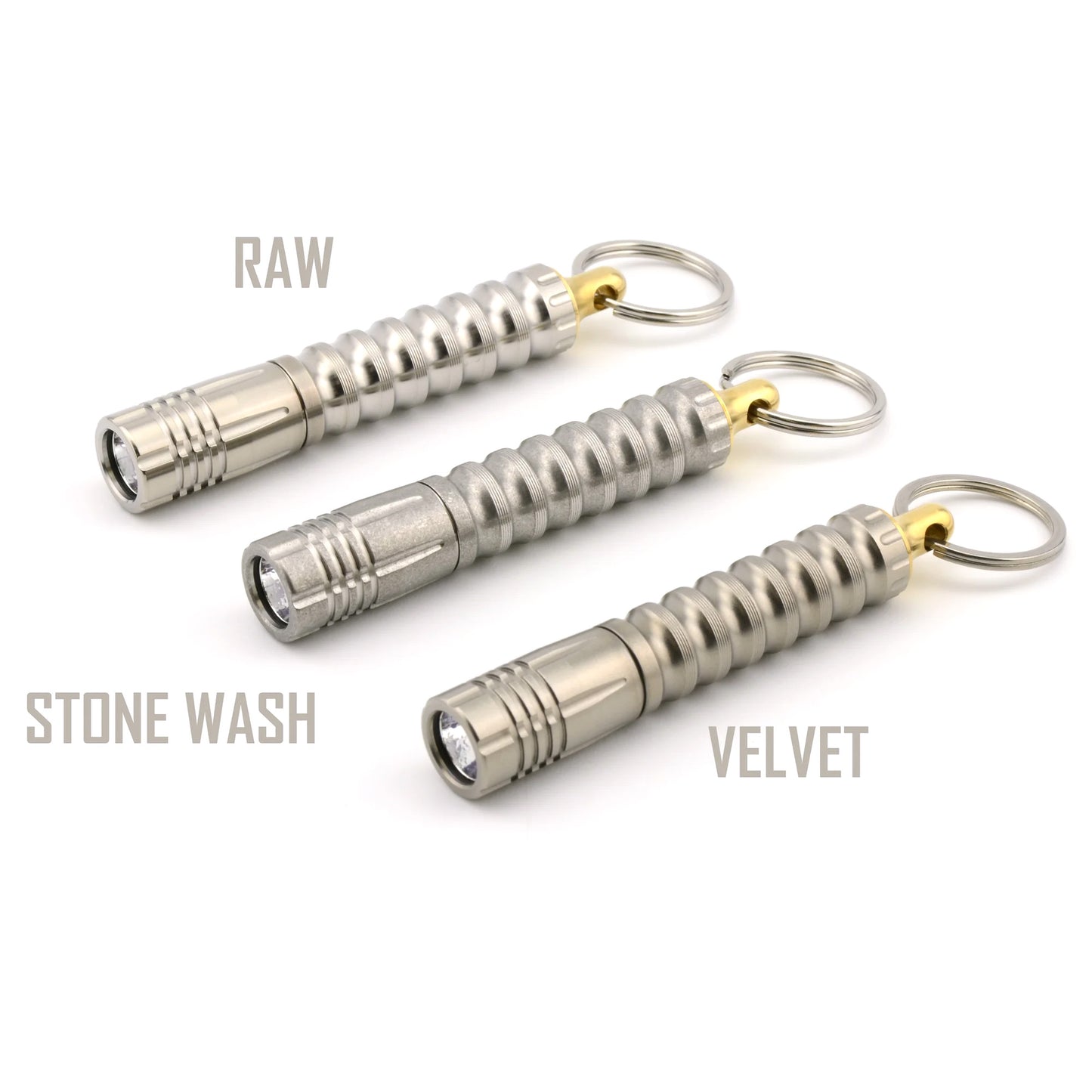 Prometheus Lights Beta QRv3 Titanium (6Al/4V), ICE / Raw Ti