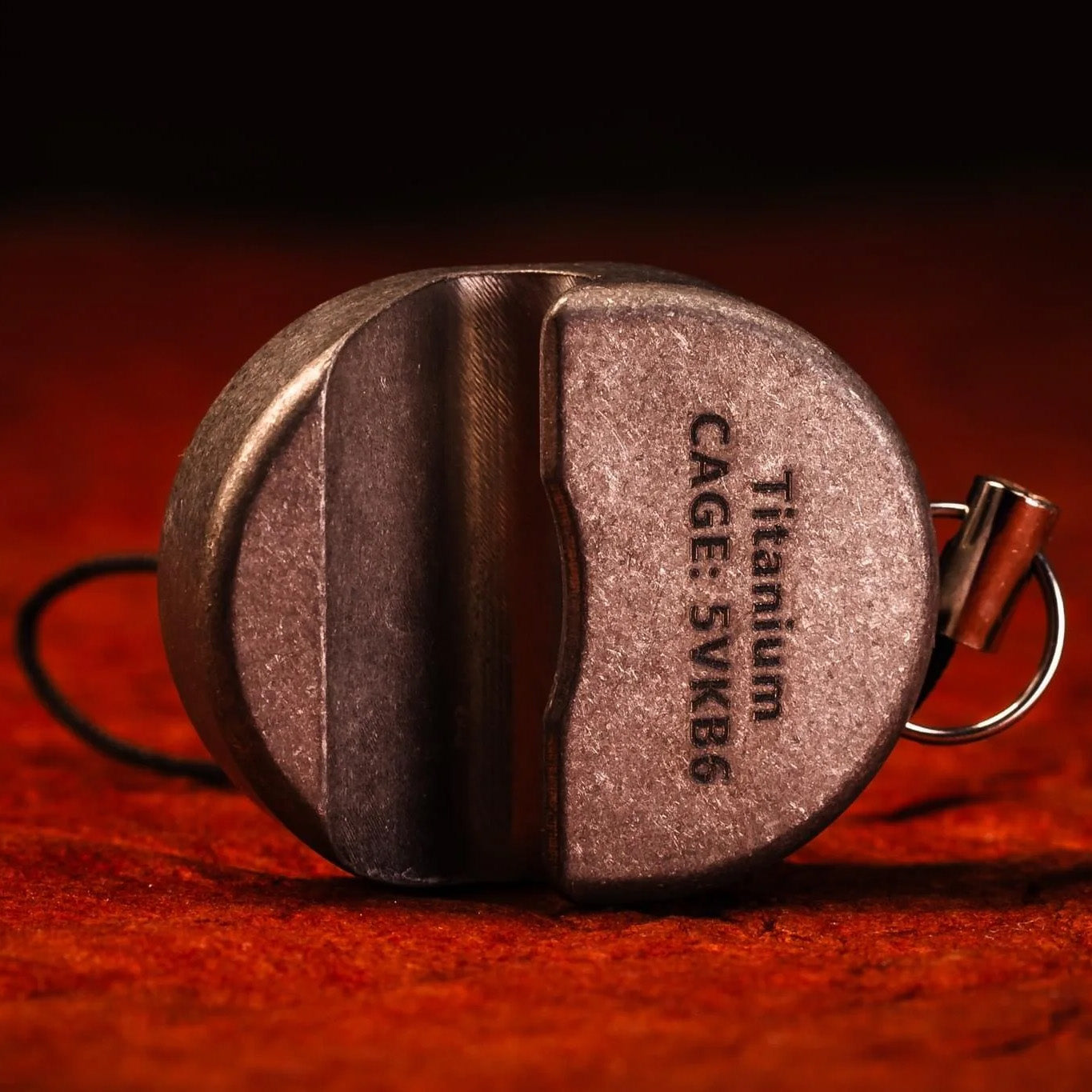 CountyComm Apri Bottle Opener - Titanium / Ultem / UGM Glow by Maratac Gen 2