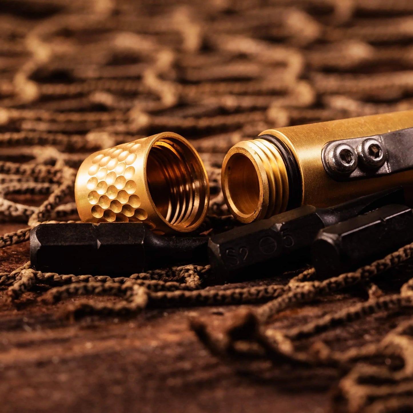 CountyComm 1/4" Pen Driver Brass by Maratac® Gen 2