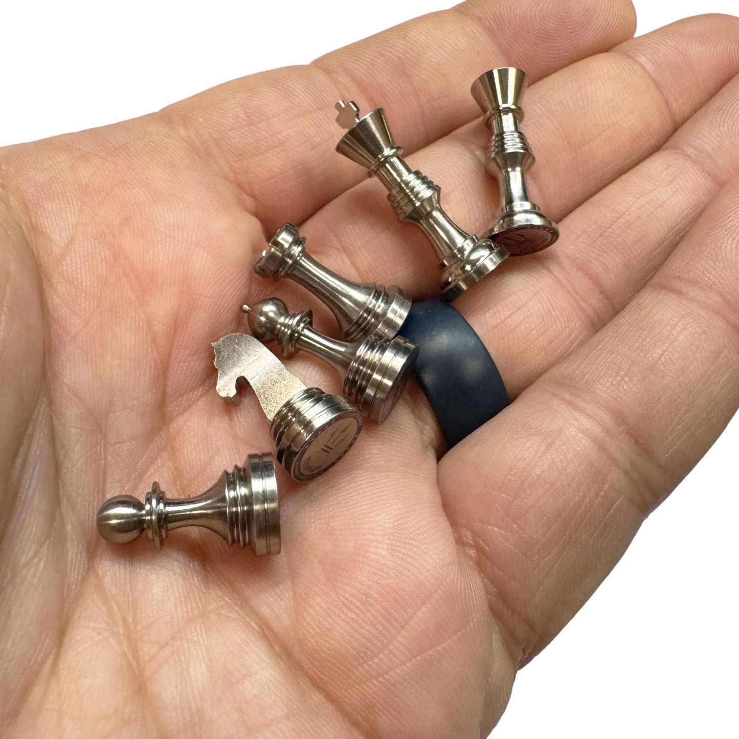 CountyComm Titanium Chess Pieces by Maratac® - Build-A-Set