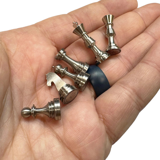 CountyComm Titanium Chess Pieces by Maratac® - Build-A-Set