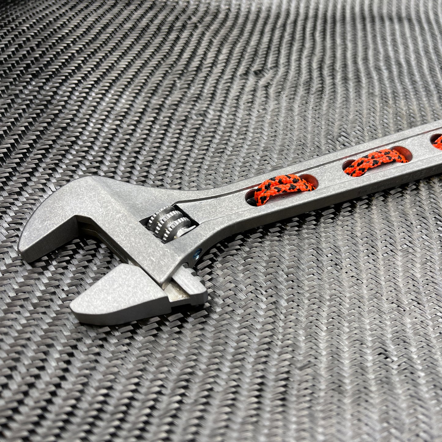 CountyComm 8 Inch - Titanium Adjustable Wrench