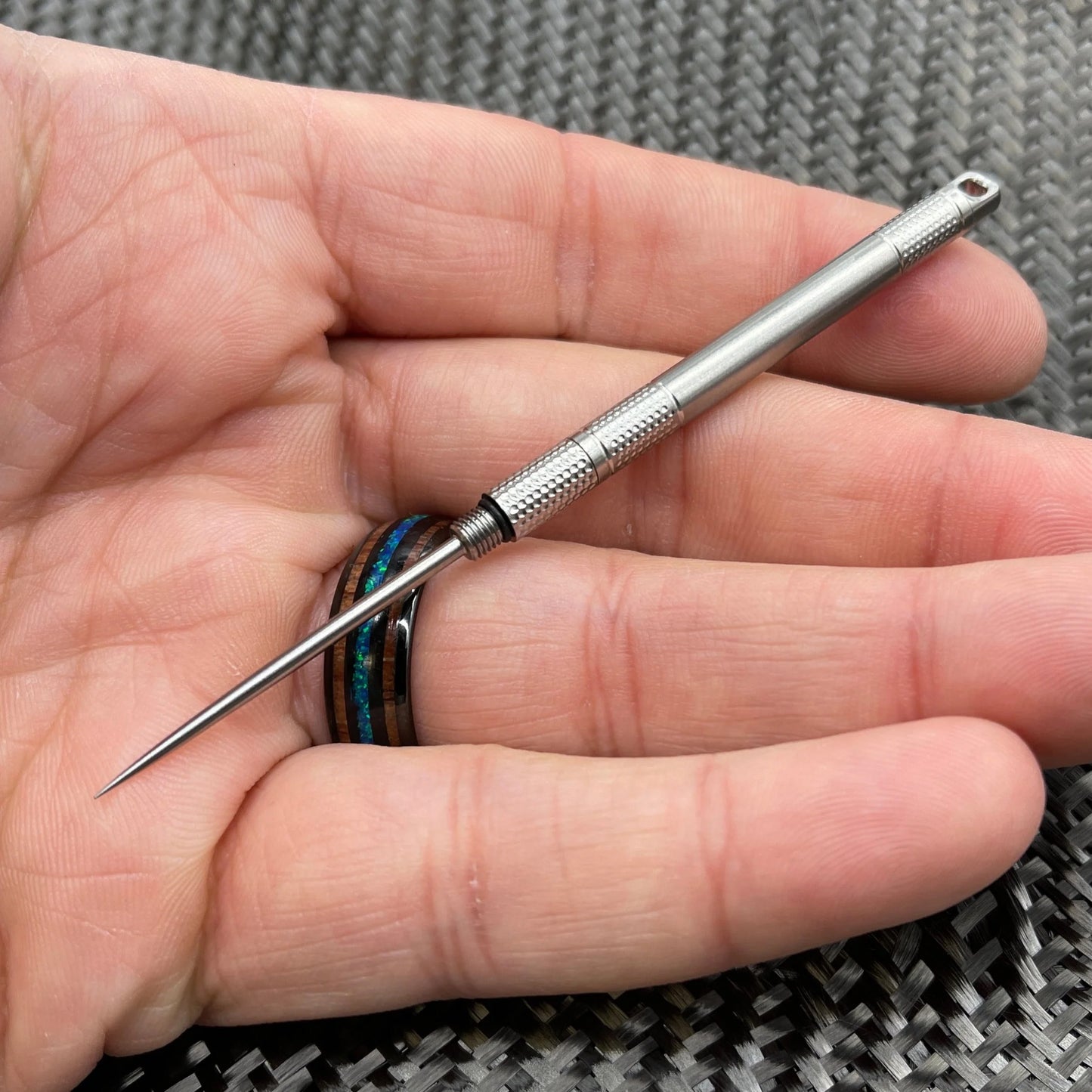 CountyComm Ti Picky - Concealed Titanium Toothpick by Maratac®