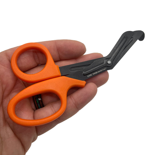 CountyComm Compact Trauma Shears Gen 3 By Maratac®, Int. Orange