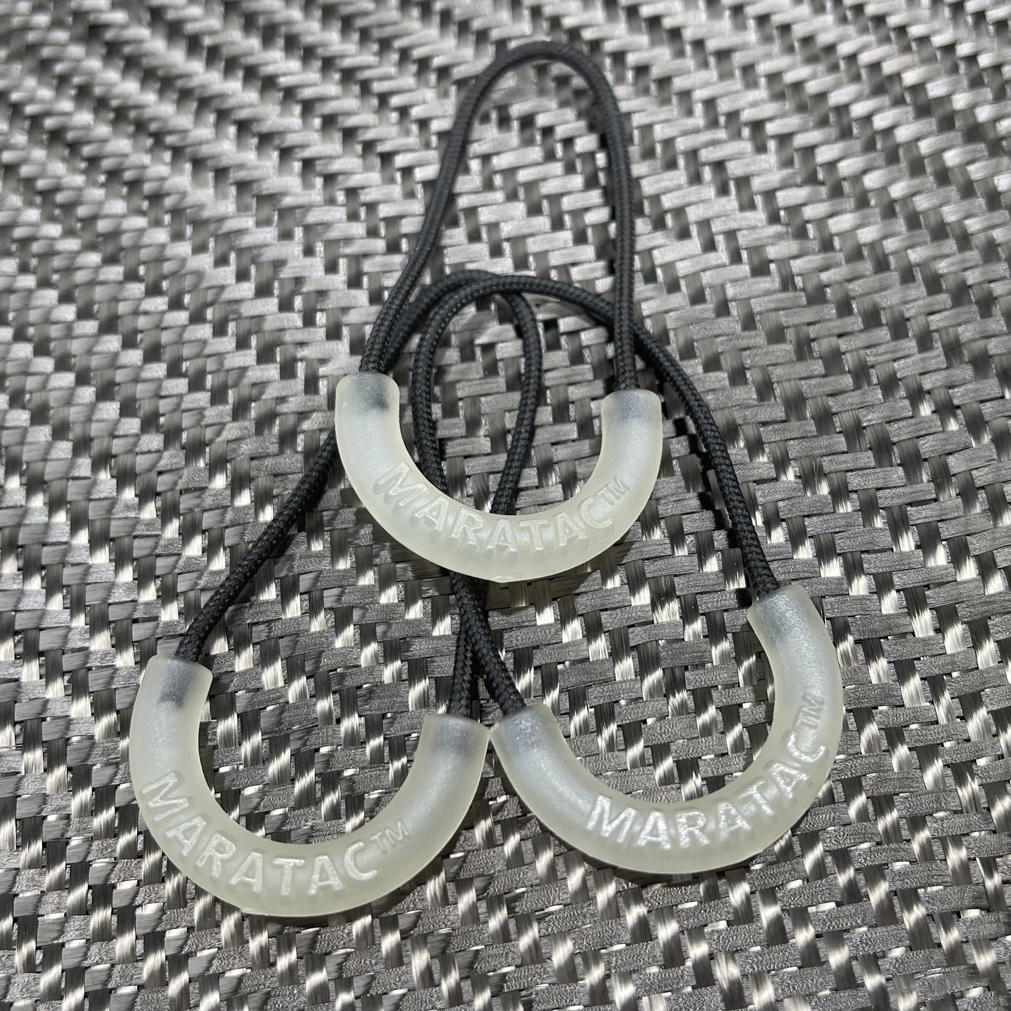 CountyComm Zipper Pull - Hi Viz (3 Pack), Clear Glow