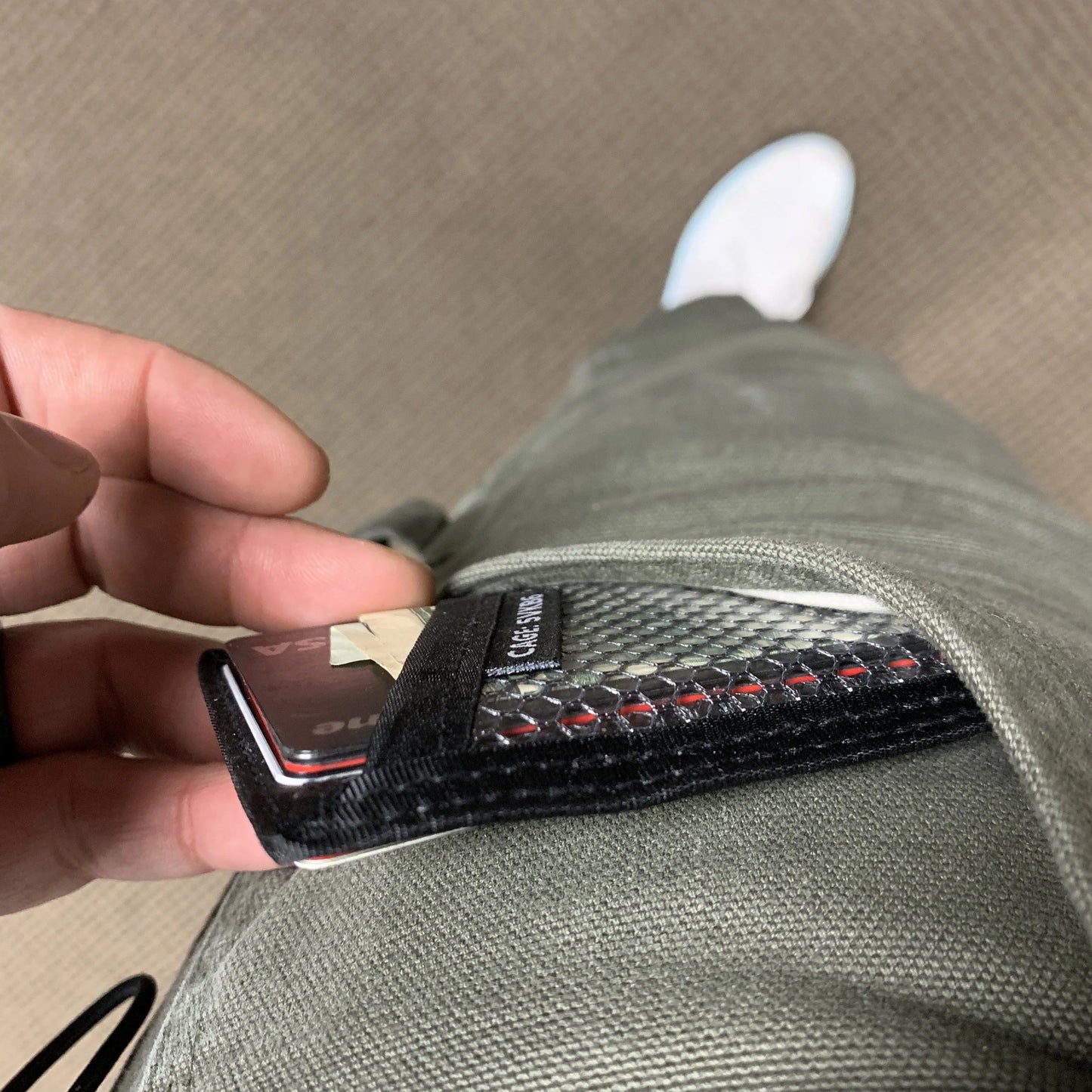 CountyComm Woven Armada Weave Matrix Card Holder