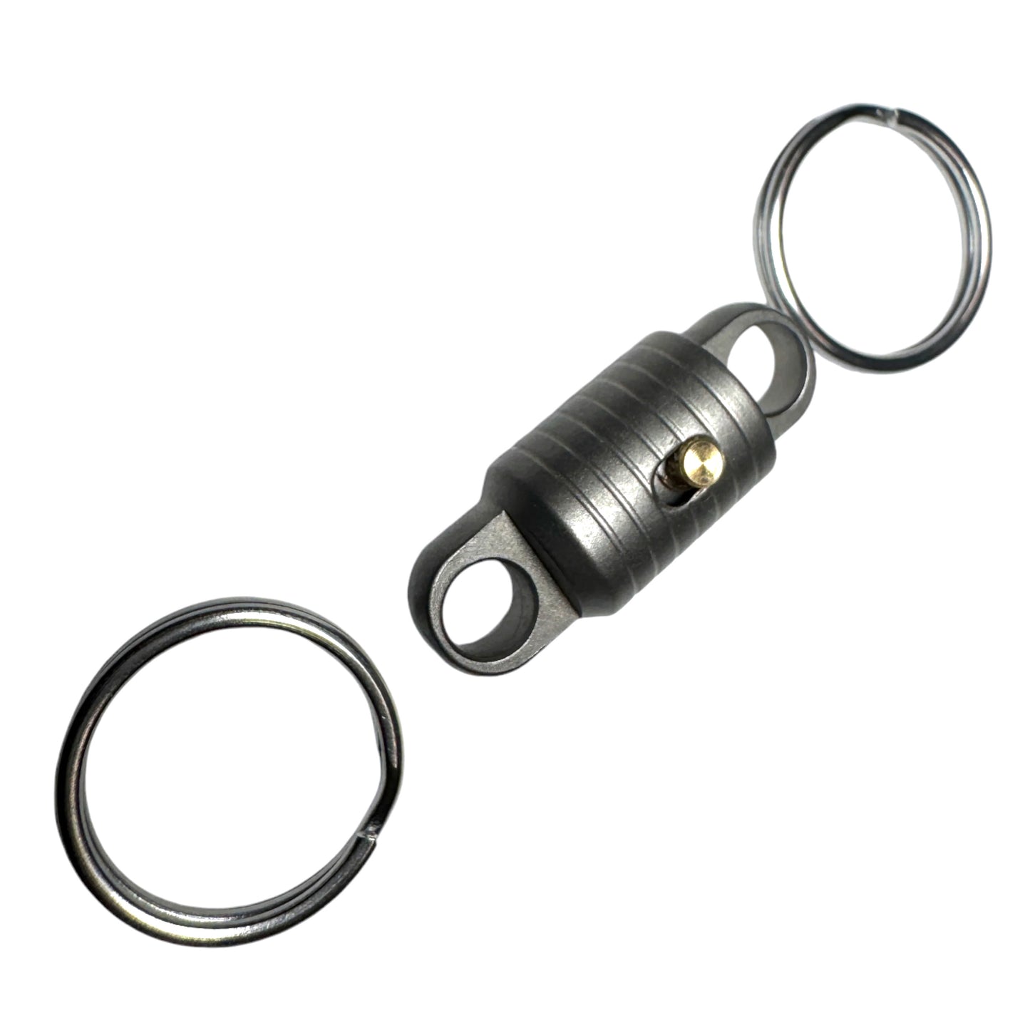 CoutyComm Titanium Slide-Lock Quick-Release Keychain