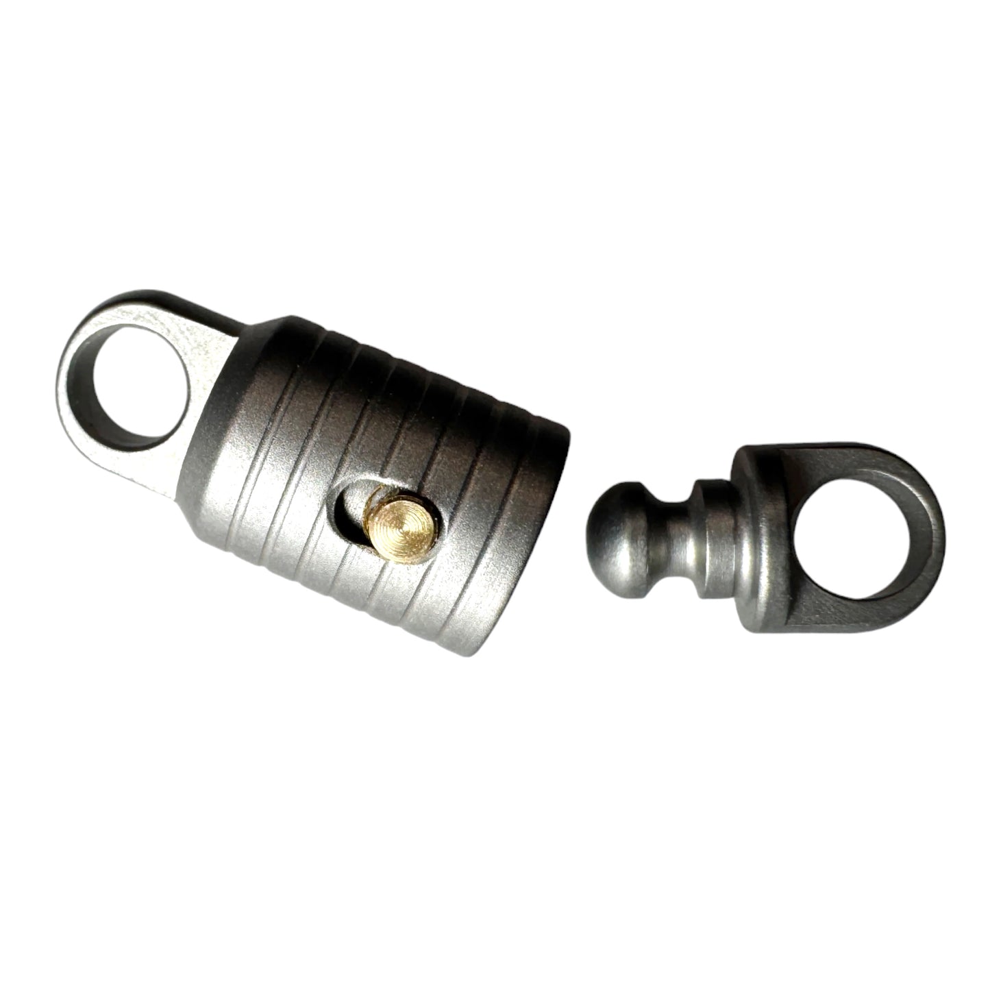 CoutyComm Titanium Slide-Lock Quick-Release Keychain