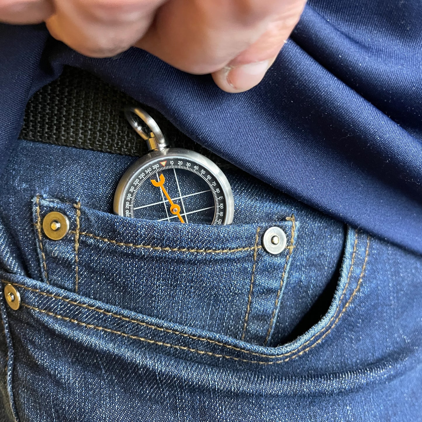 CountyComm 45mm - Heirloom Dual Sapphire Titanium Compass Gen 3