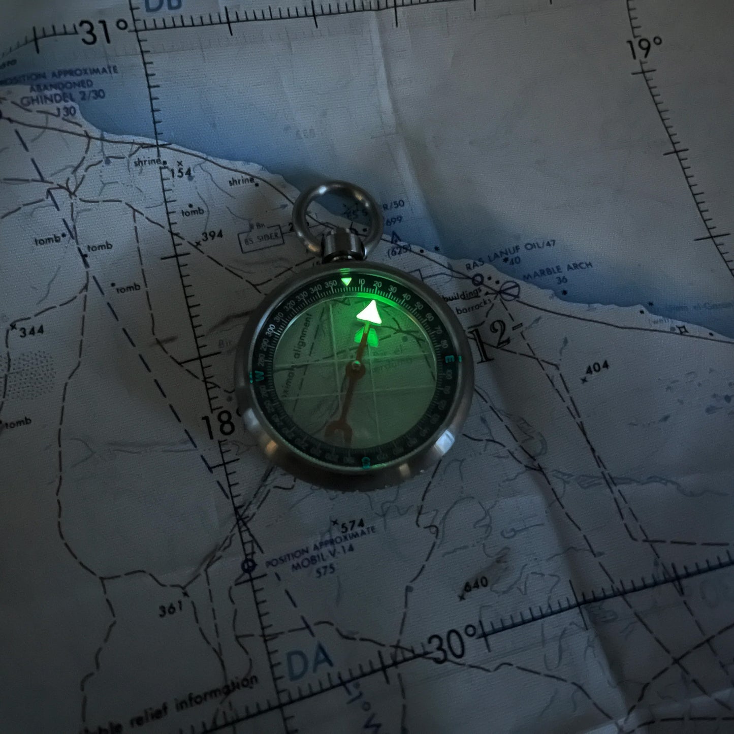 CountyComm 45mm - Heirloom Dual Sapphire Titanium Compass Gen 3