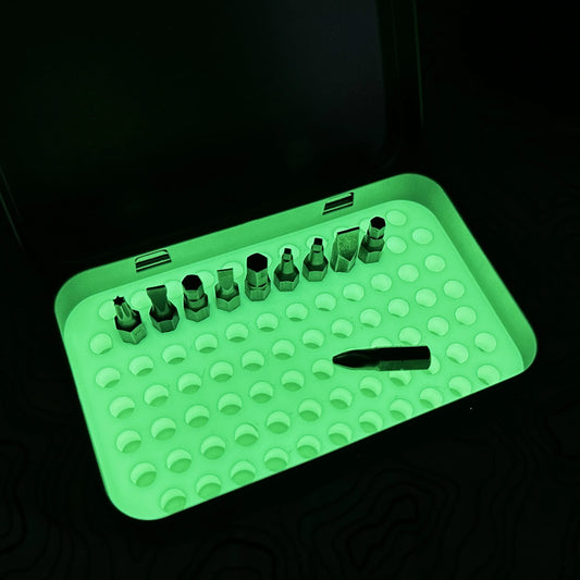 CountyComm Itty Bitty Bit Holder For BIG Tins Gen 2, Glow