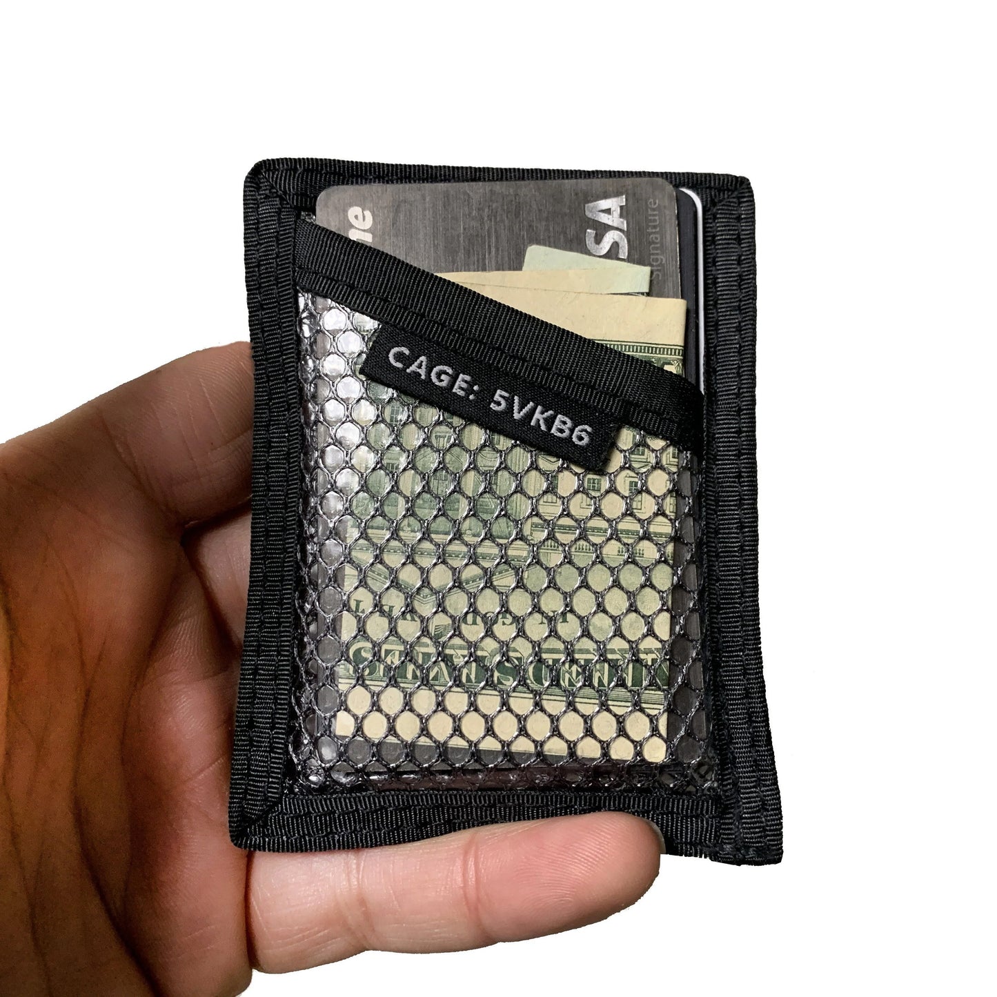 CountyComm Woven Armada Weave Matrix Card Holder