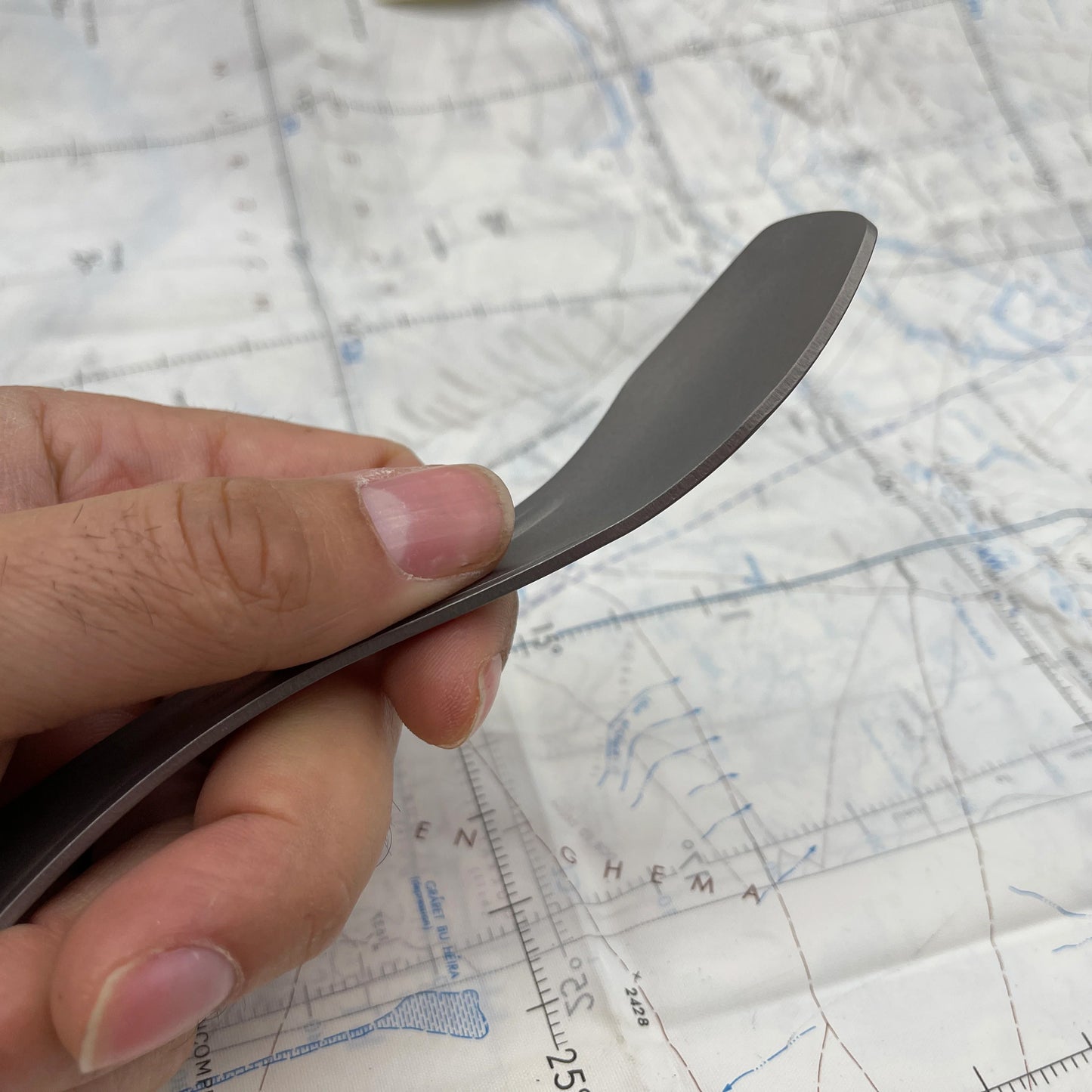 CountyComm Incredible Industrial Titanium Spork Gen 2