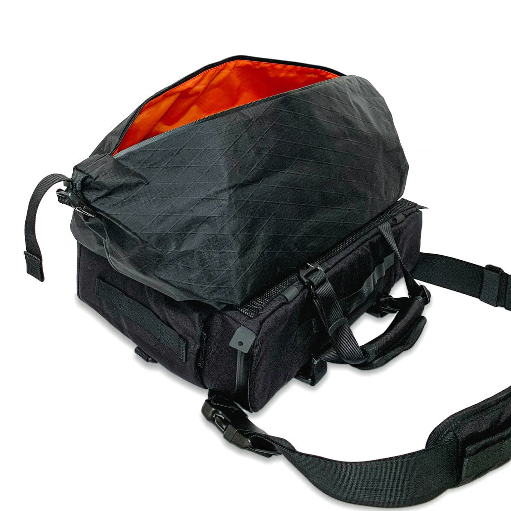Code of Bell X-TOTE - 3-Way Messenger Tote, Pitch Black