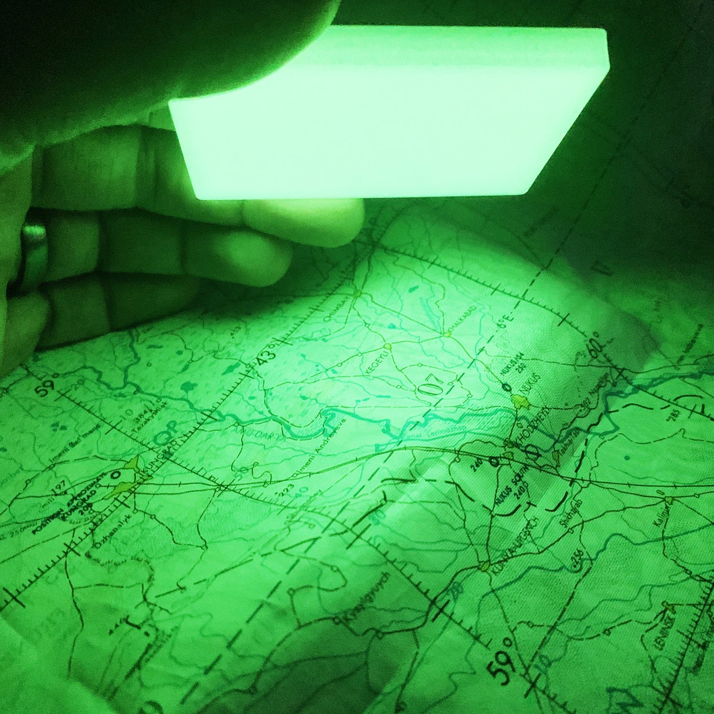 CountyComm UGM- 3" x 2" Tough Patch Universal Glow Marker