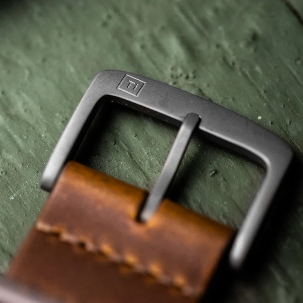Big i Design Ti Field Watch Solar Driven, Stonewashed