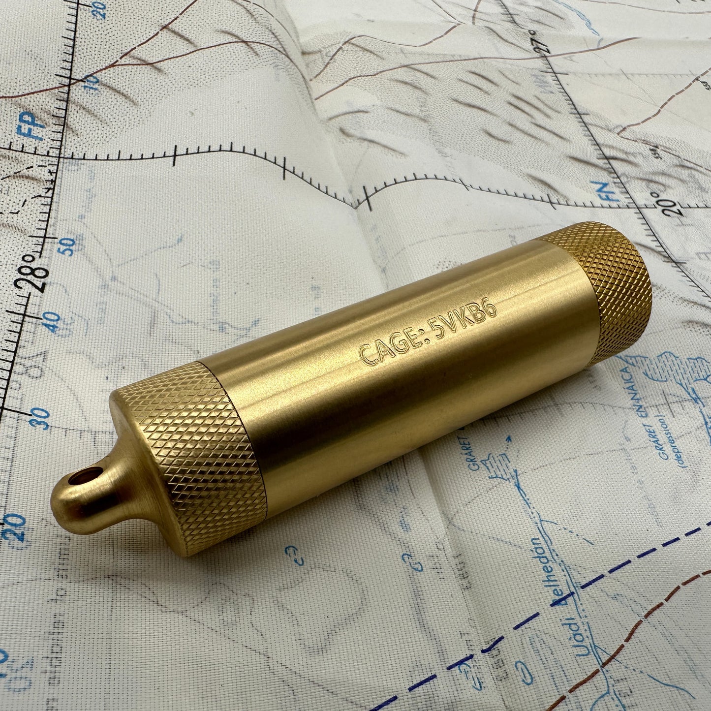 CountyComm Brass Match / Compass Capsule - Gen 2