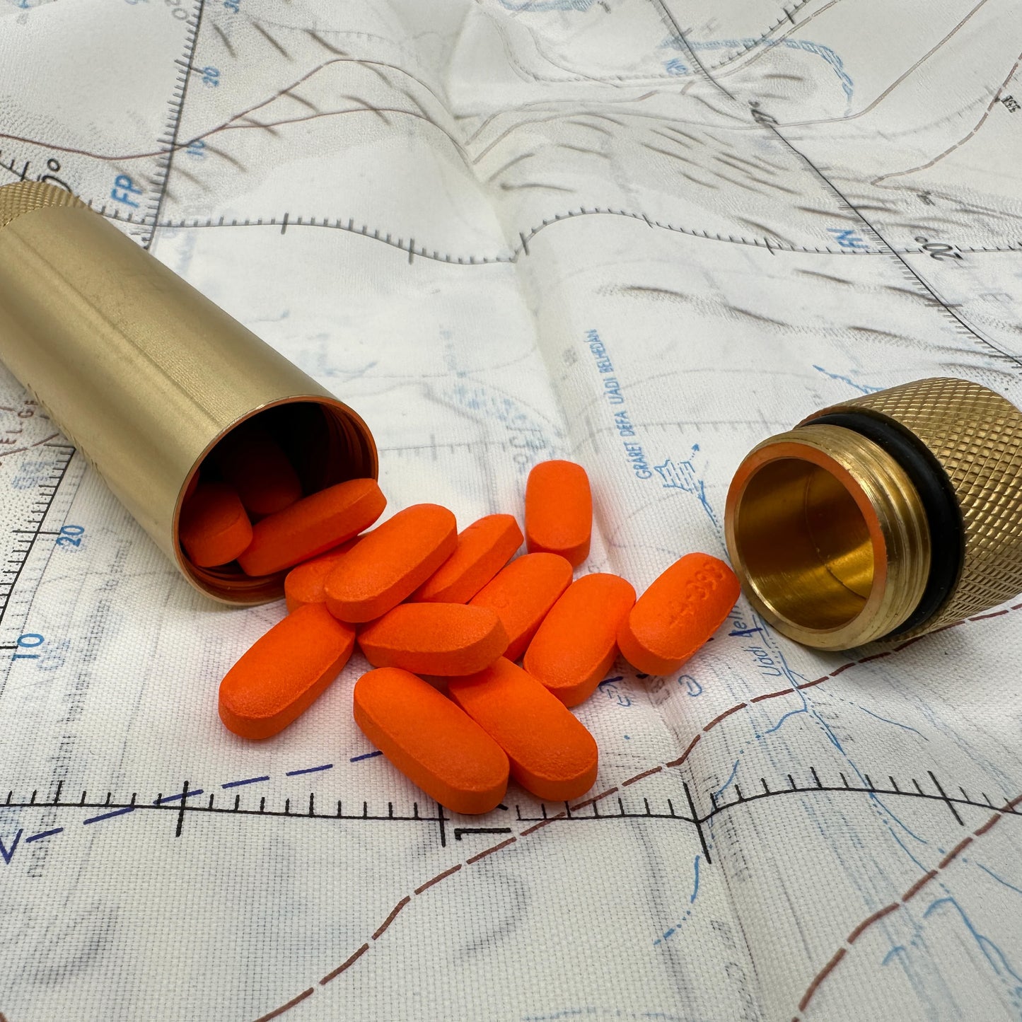 CountyComm Brass Match / Compass Capsule - Gen 2