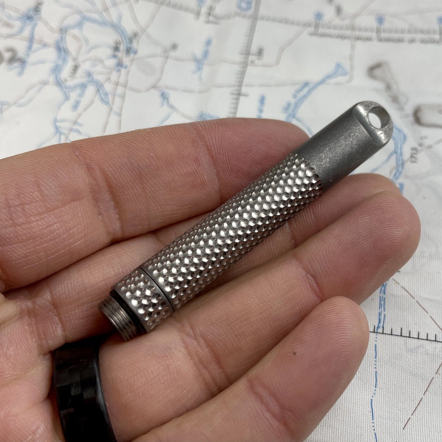 CountyComm Key Ring Titanium Collapsible Scalpel by Maratac®