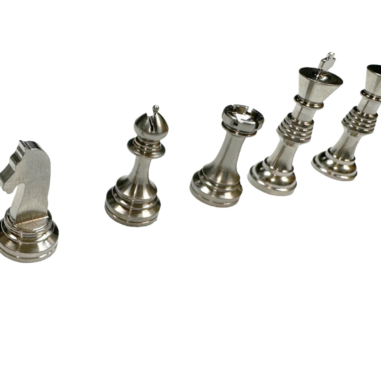 CountyComm Titanium Chess Pieces by Maratac® - Build-A-Set