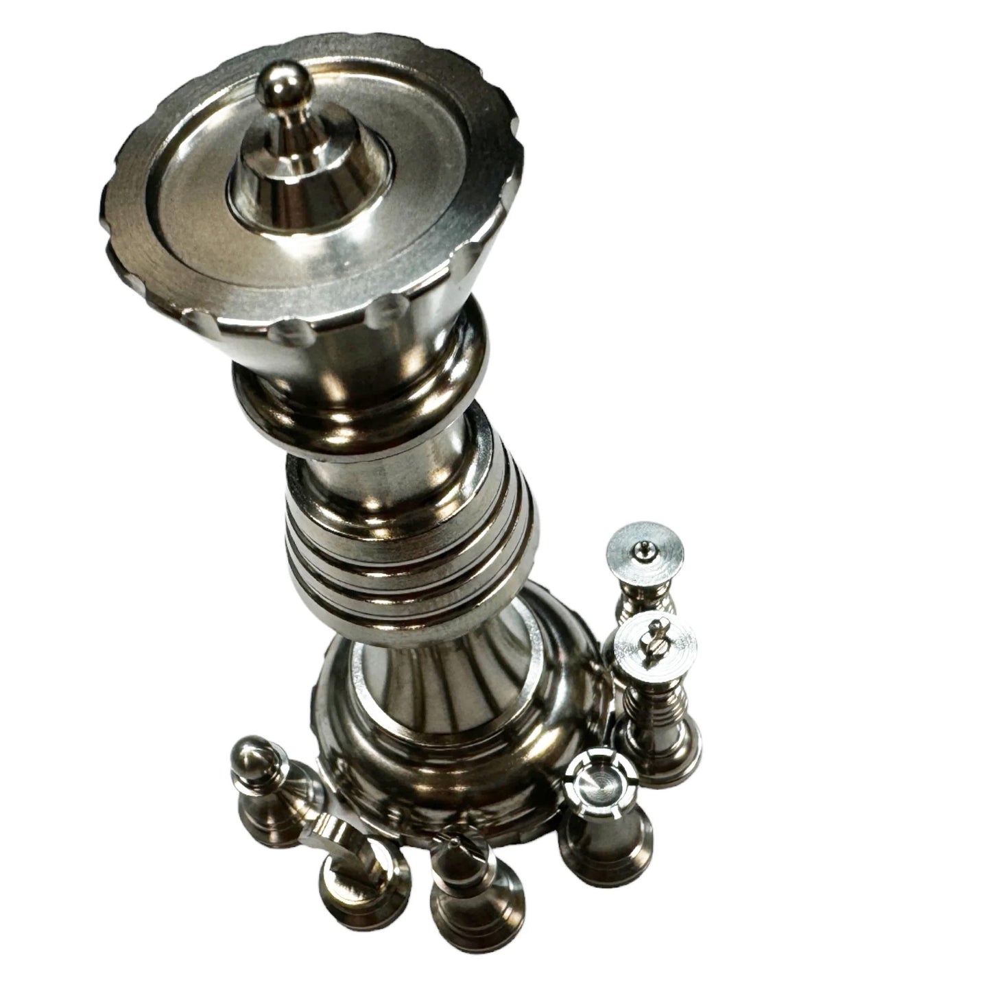CountyComm Titanium Chess Pieces by Maratac® - Build-A-Set