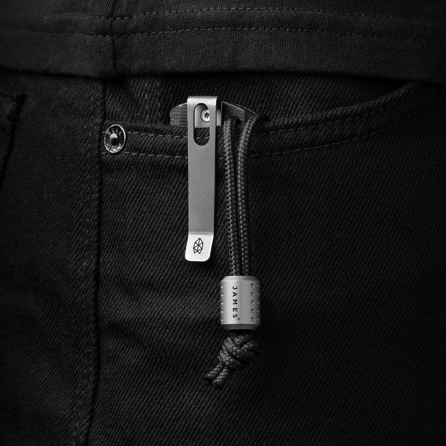 The James Brand The Alder, Titanium/Black/BW