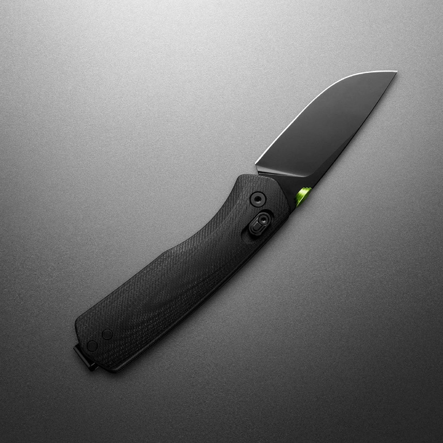 The James Brand The Carter G10 Straight, Black/Black