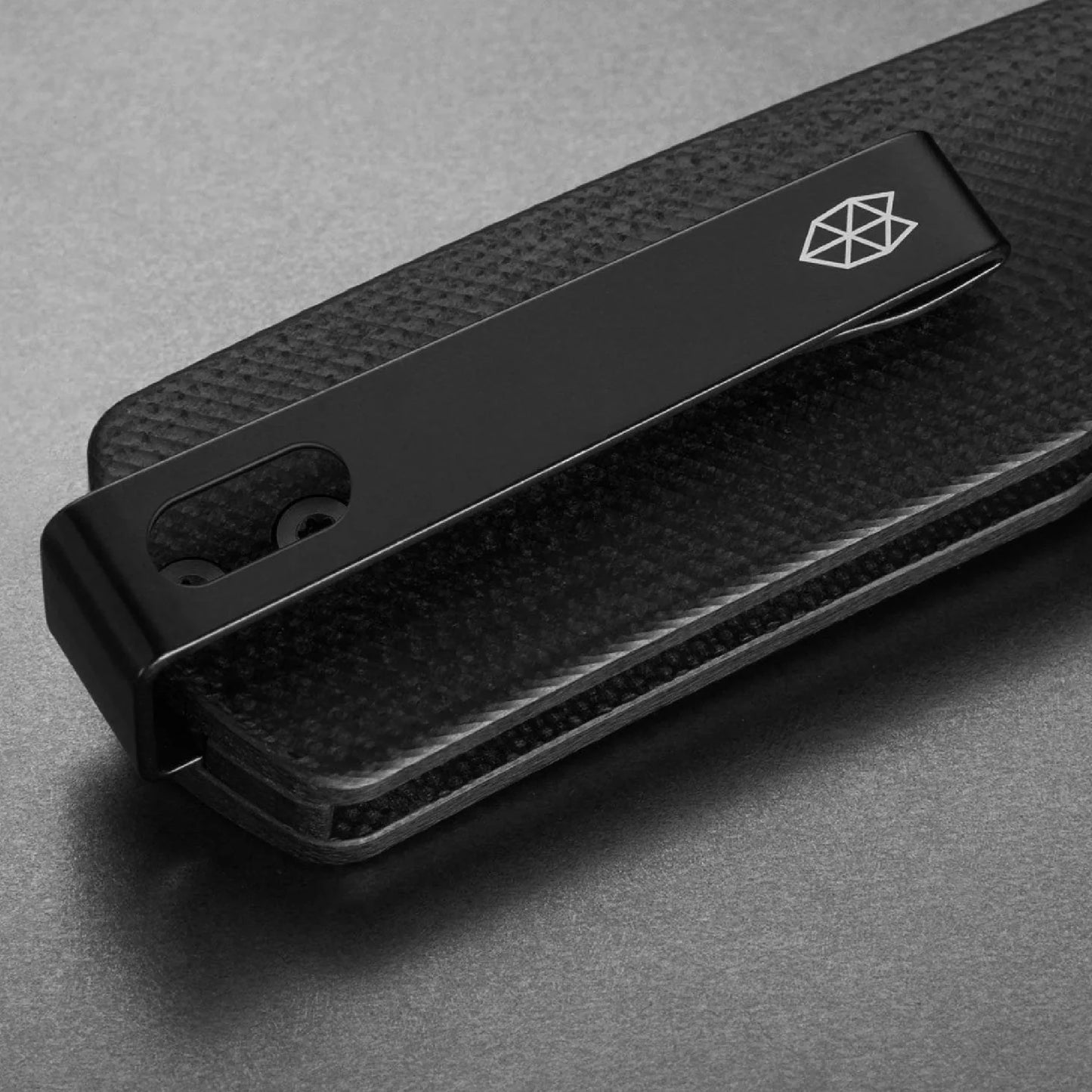 The James Brand The Carter G10 Straight, Black/Black