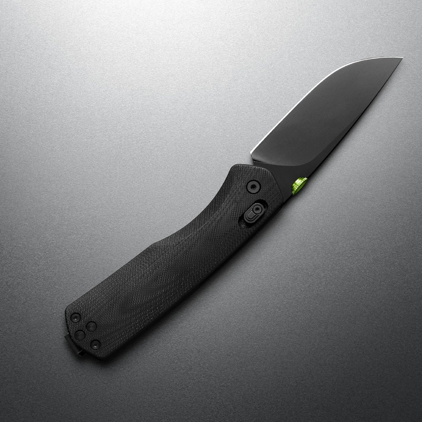 The James Brand The Carter XL G10 Straight, Black/Black
