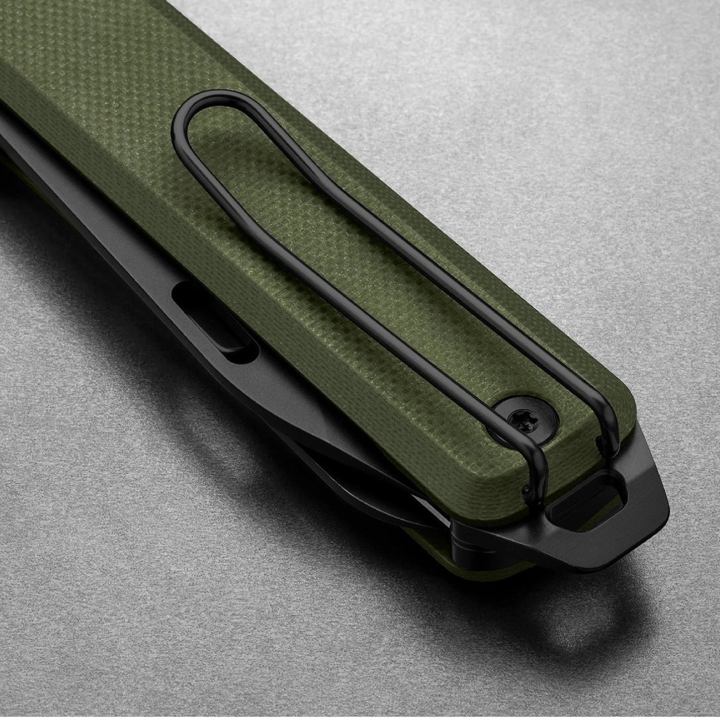The James Brand The Ellis G10 Serrated, OD Green/Black