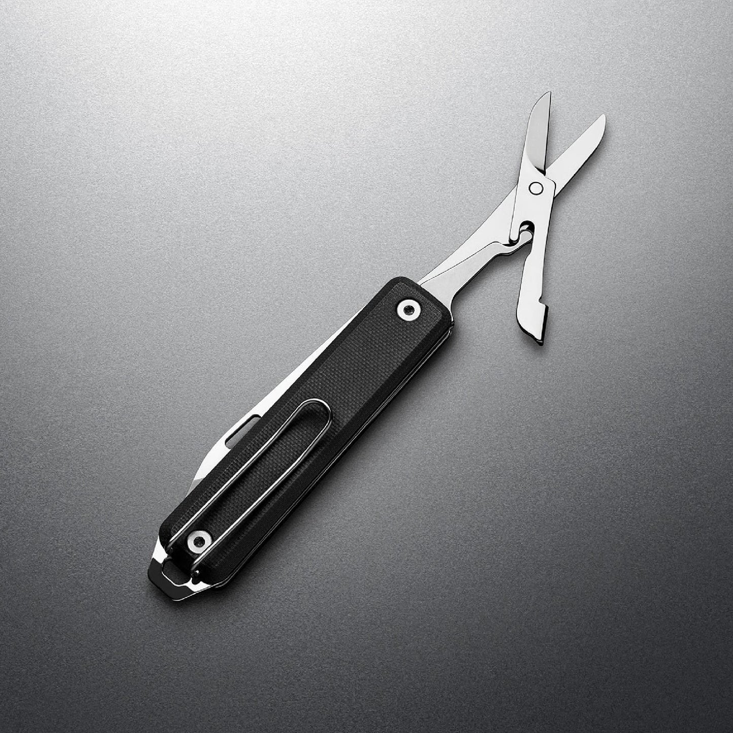 The James Brand The Ellis G10 Straight, Black/Stainless