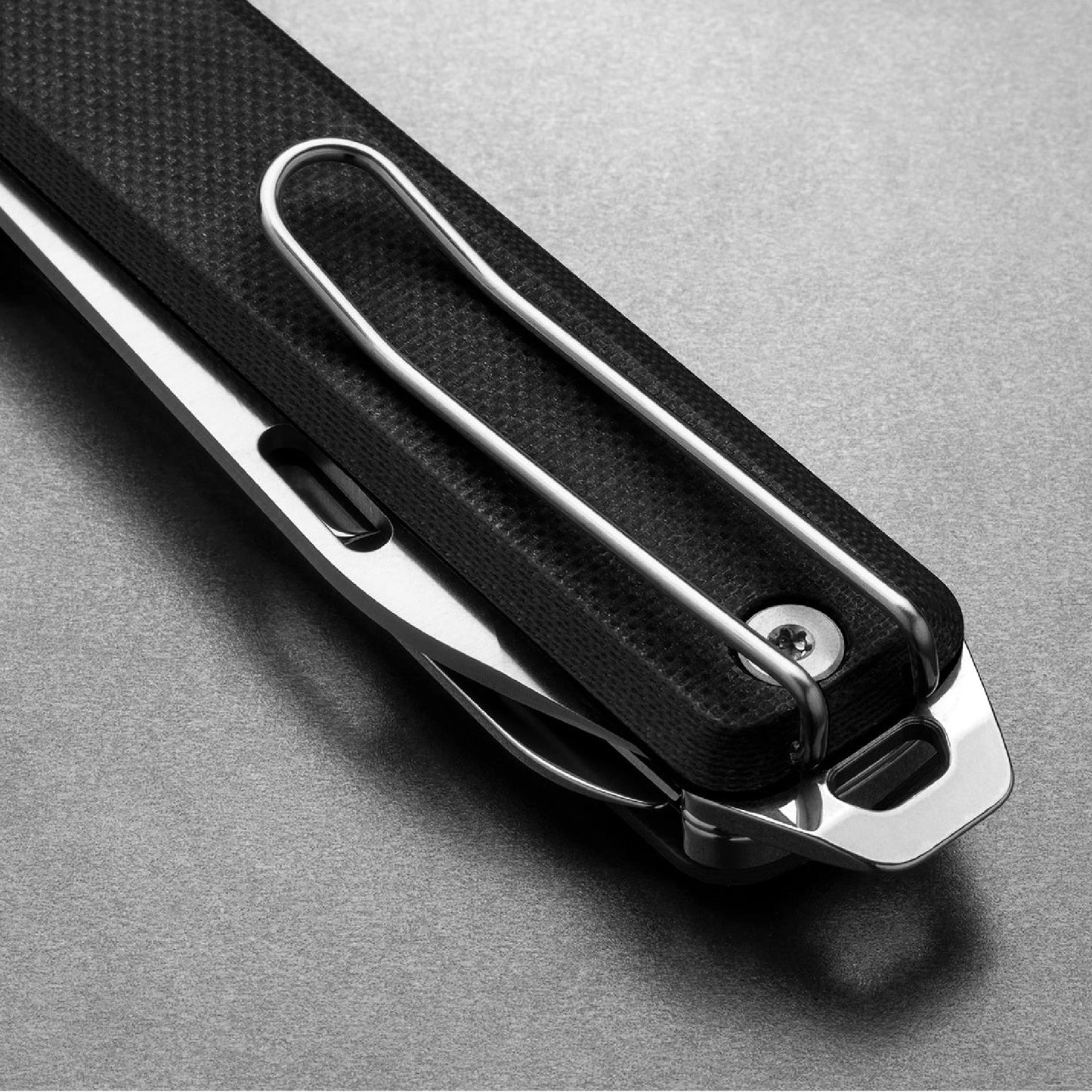 The James Brand The Ellis G10 Straight, Black/Stainless