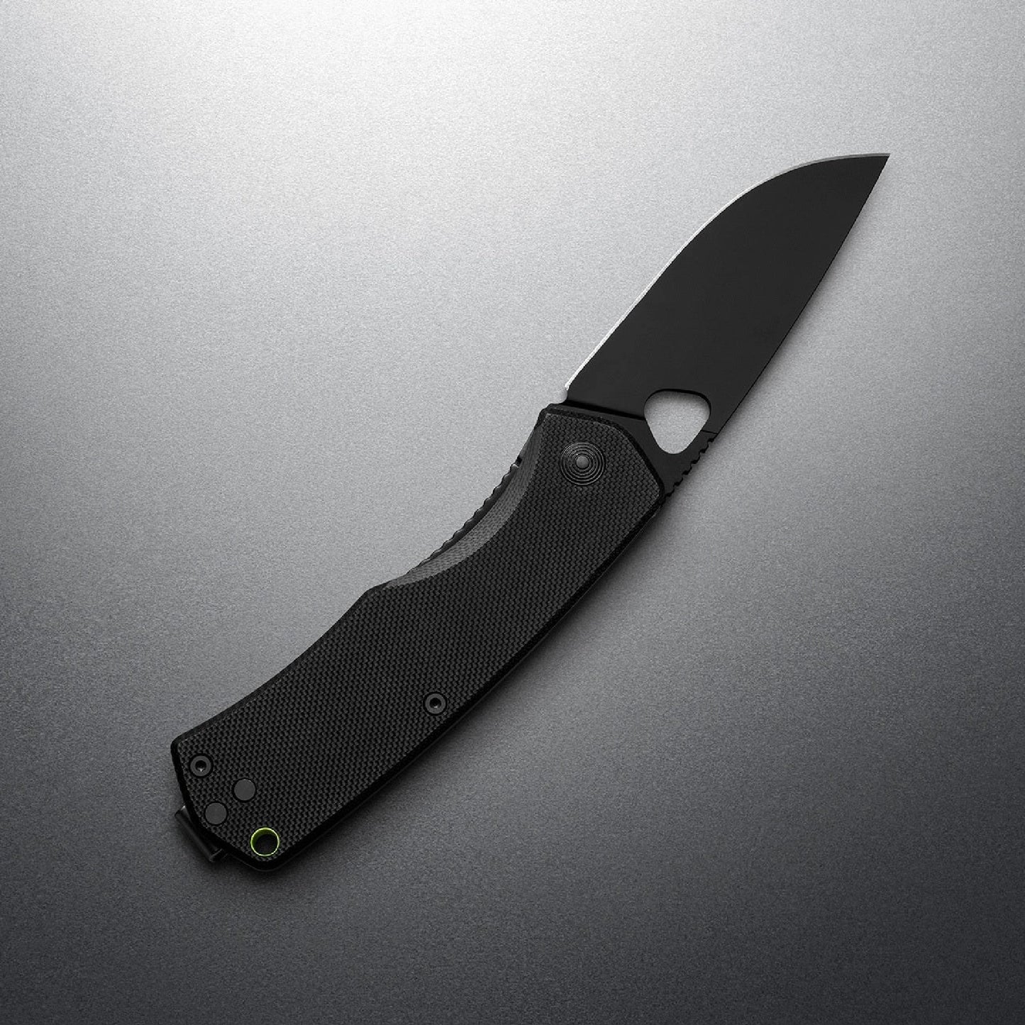The James Brand The Folsom G10 Straight, Black/Black
