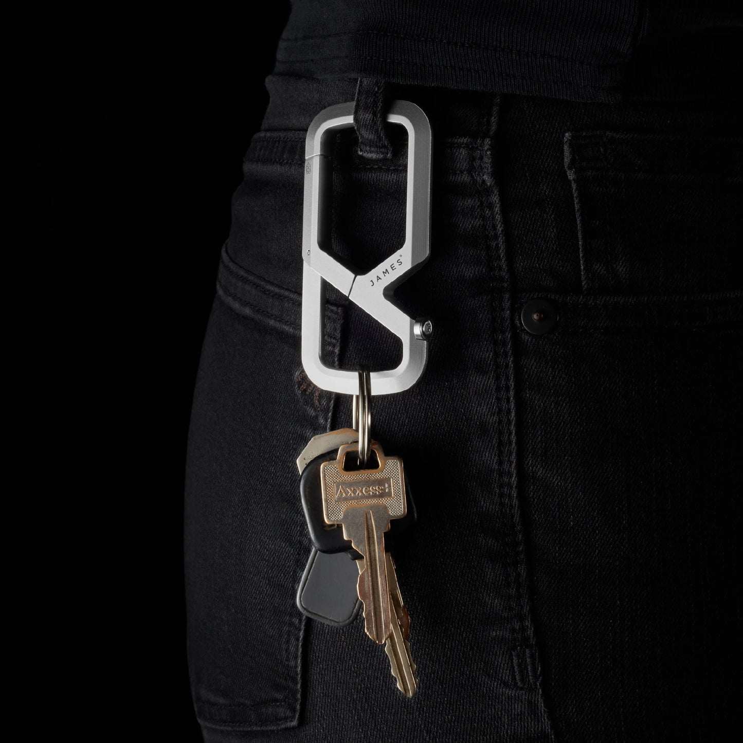 The James Brand The Mehlville, Silver/Stainless