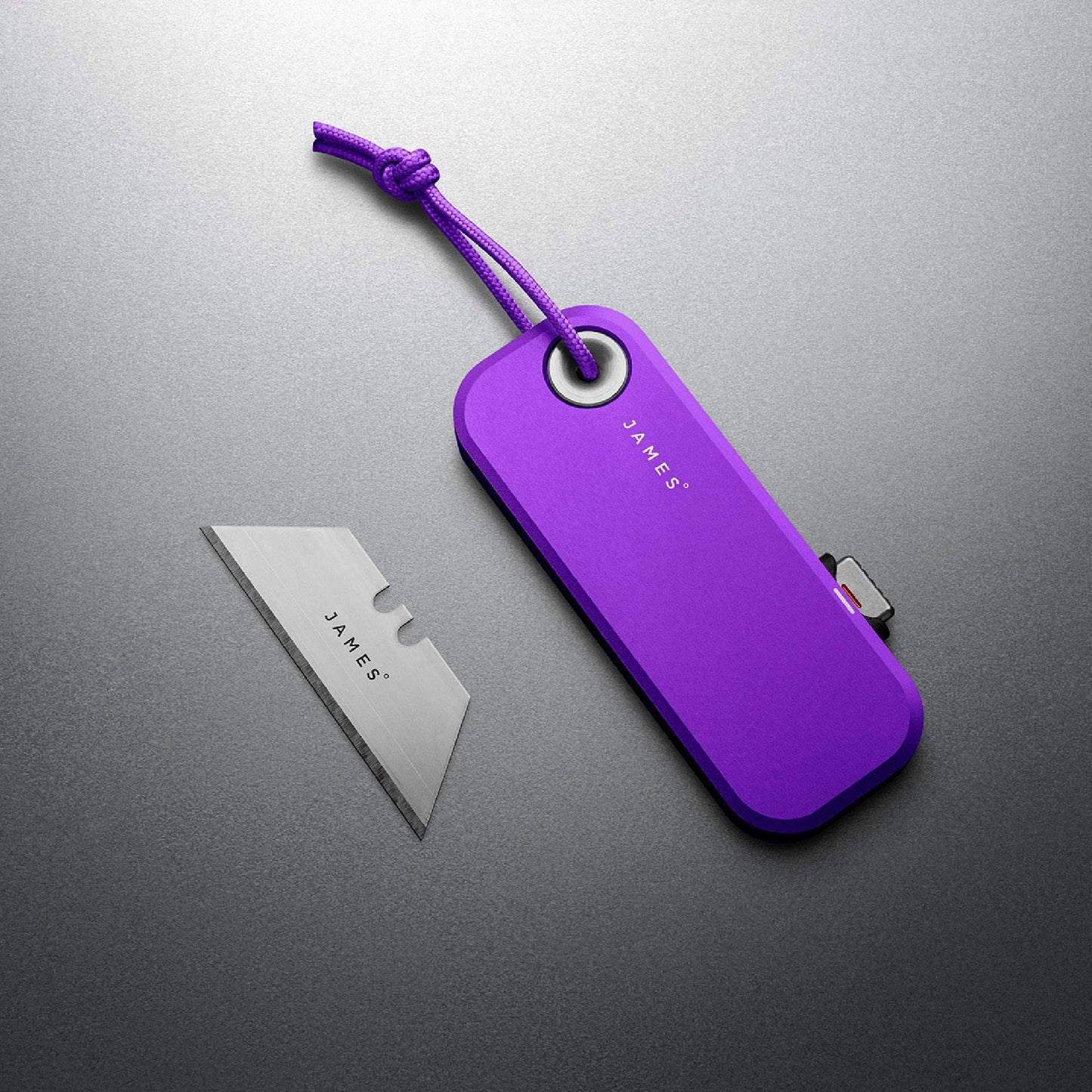 The James Brand The Palmer, Atomic Purple/Stainless