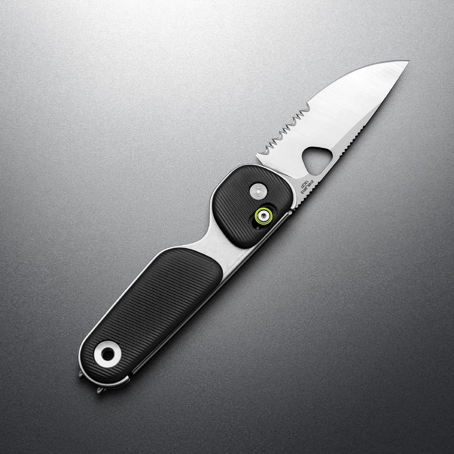 The James Brand The Redstone PP Serrated, Black/Stainless