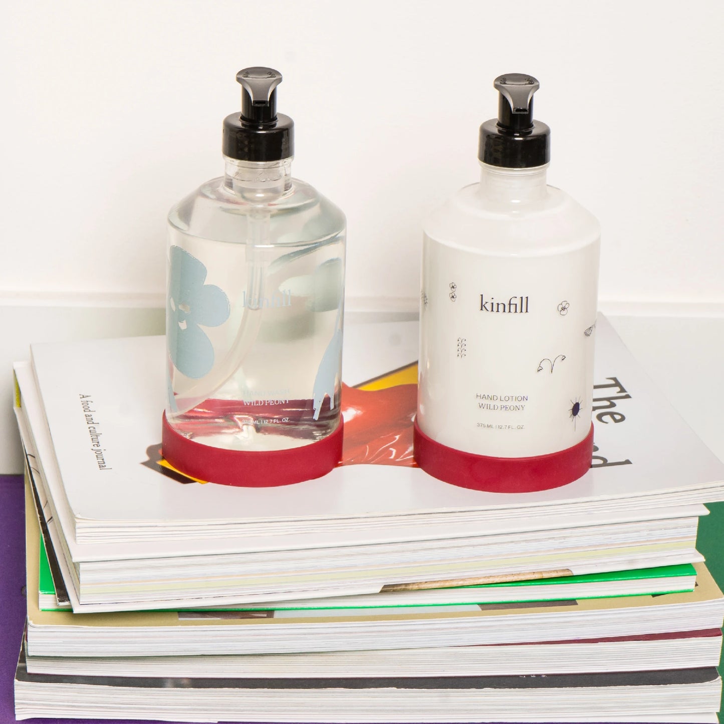 Kinfill Starter Kit Hand Lotion, Wild Peony