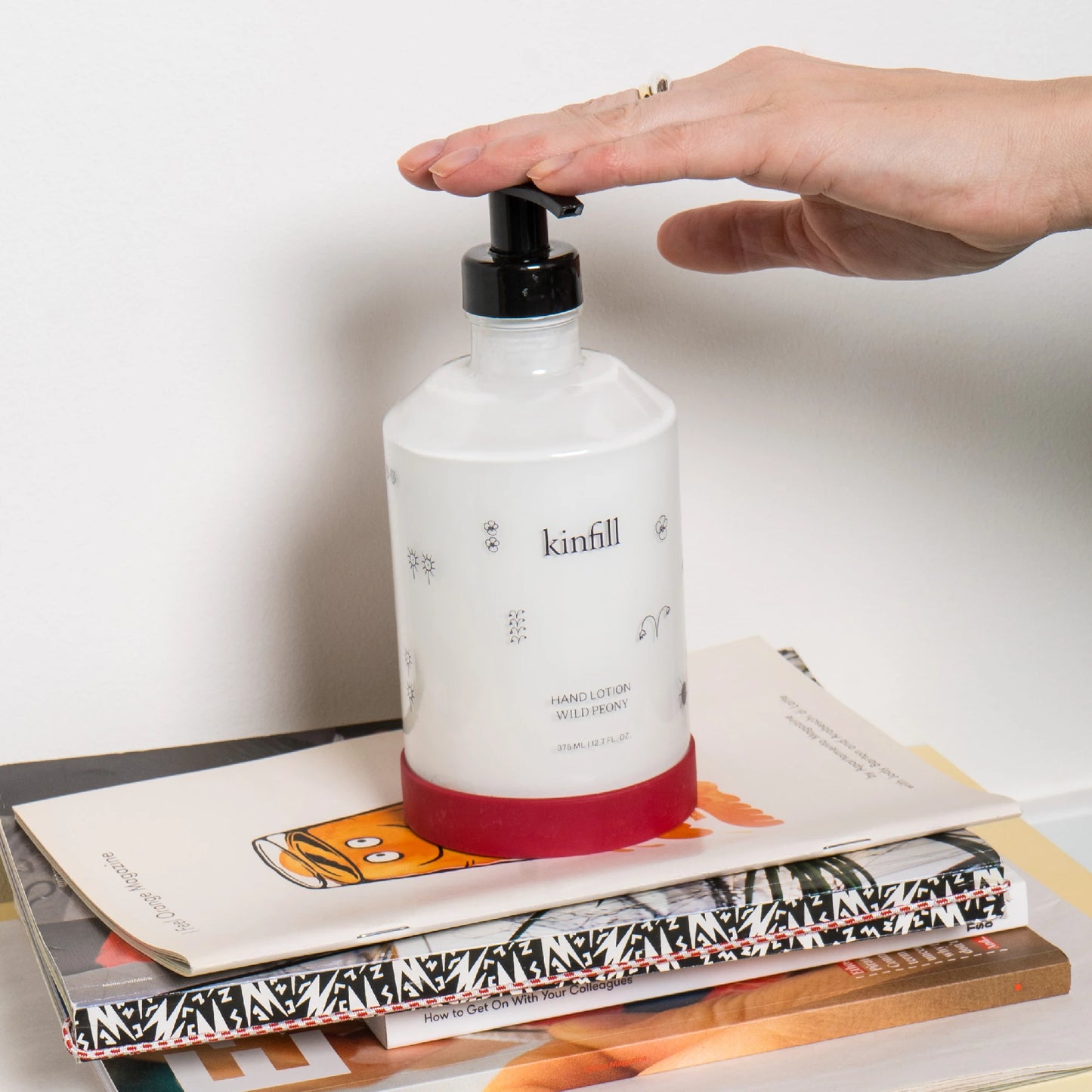 Kinfill Starter Kit Hand Lotion, Wild Peony